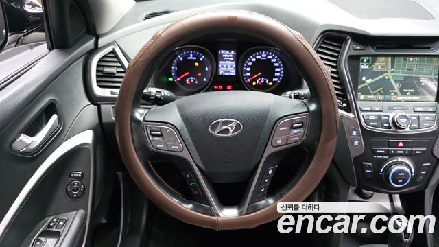 Hyundai Santa Fe (DM) Diesel(e-VGT) 2.0 4WD Premium 2014 — фото 13