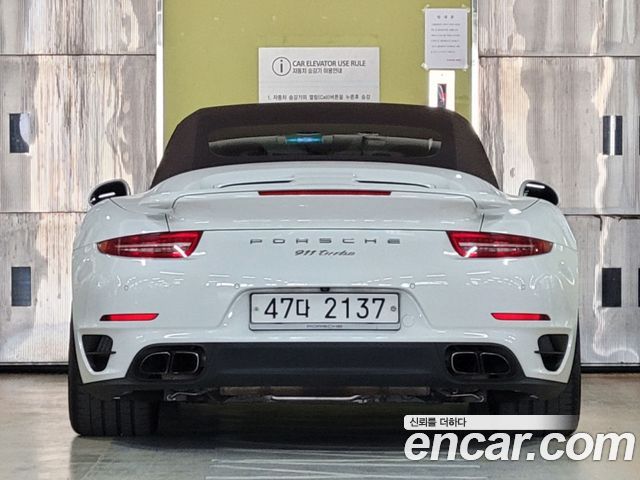 Porsche 911 Turbo Cabriolet 991 2014 — фото 4