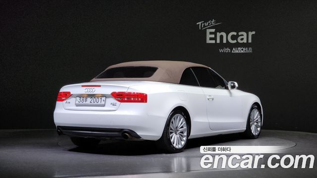 Audi A5 2.0 TFSI Quattro Cabriolet 8F7 2011 — фото 2