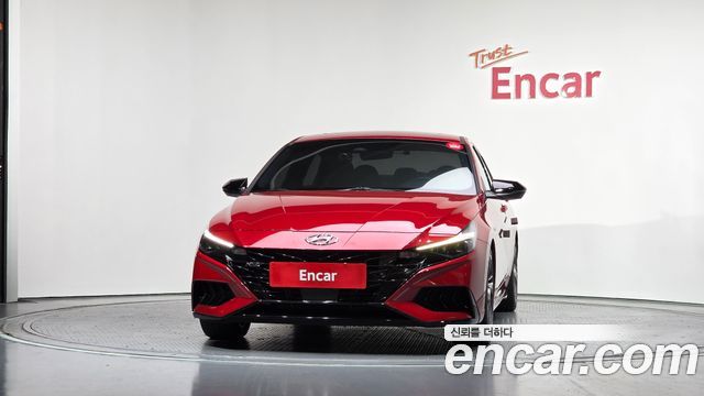 Hyundai Avante (CN7) 1.6 Turbo N Line Inspiration 2021 — фото 3