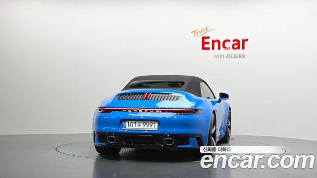 Porsche 911 (992) Carrera 4S Cabriolet 2023 — фото 4