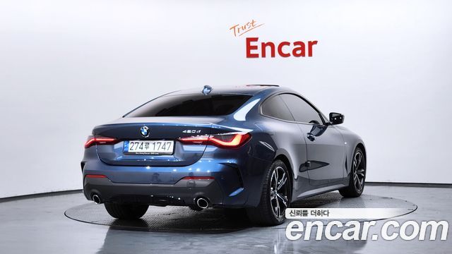 BMW 4 Series (G22) 420d M Sport Coupe 2021 — фото 2