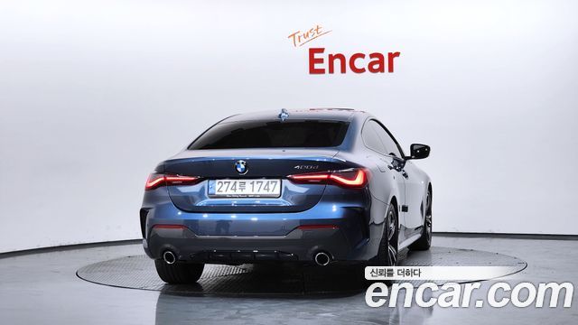 BMW 4 Series (G22) 420d M Sport Coupe 2021 — фото 4