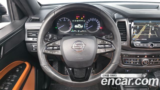 KG Mobility (SsangYong) Rexton Sports Khan Diesel 2.2 4WD Noblesse 2021 — фото 17