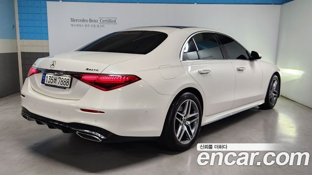 Mercedes-Benz S-Class (W223) S400 d 4MATIC 2022 — фото 2