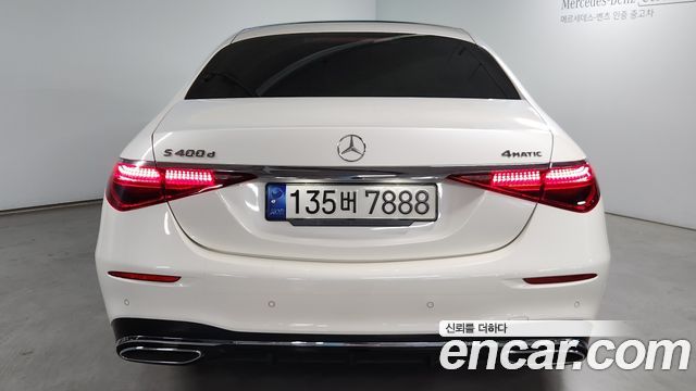 Mercedes-Benz S-Class (W223) S400 d 4MATIC 2022 — фото 4
