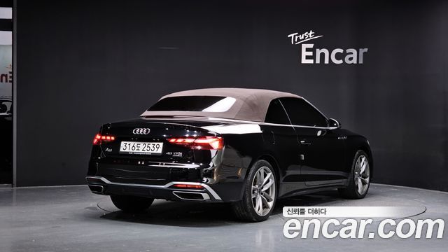Audi A5 (F5) 45 TFSI Quattro Cabriolet 2021 — фото 2
