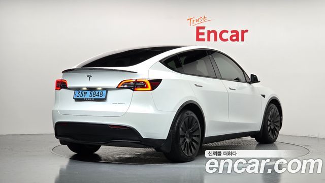 Tesla Model Y Long Range AWD 2021 — фото 2