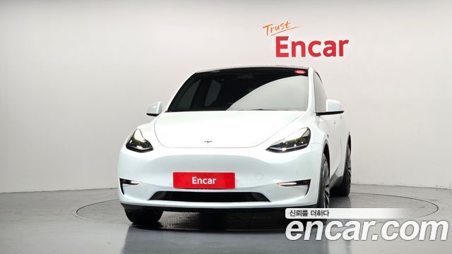 Tesla Model Y Long Range AWD 2021 — фото 3