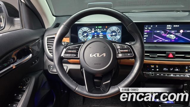 Kia Seltos Gasoline 1.6 Turbo 2WD Signature 2023 — фото 17