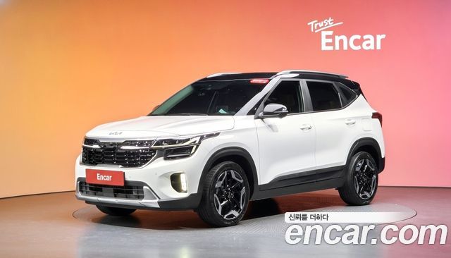 Kia Seltos Gasoline 1.6 Turbo 2WD Signature 2023 — фото 1