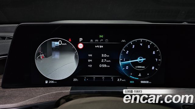 Kia K8 2.5 Gasoline 2WD Noblesse 2023 — фото 8