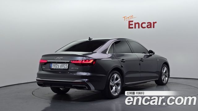 Audi A4 (B9) 40 TFSI Premium 2021 — фото 2