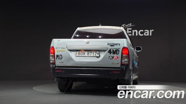 KG Mobility (SsangYong) Actyon Sport 4WD AX7 CLUB 2011 — фото 4