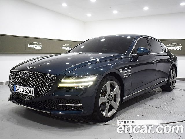Genesis G80 (RG3) Gasoline 3.5 Turbo 2WD 2021 — фото 1