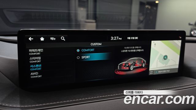 Genesis G80 (RG3) Gasoline 3.5 Turbo AWD 2022 — фото 18