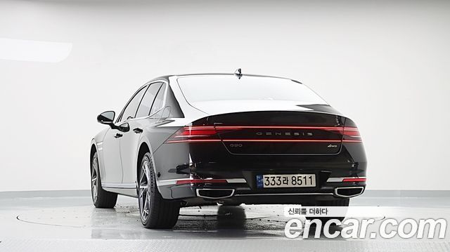 Genesis G90 (RS4) Gasoline 3.5 Turbo AWD Black 2022 — фото 2