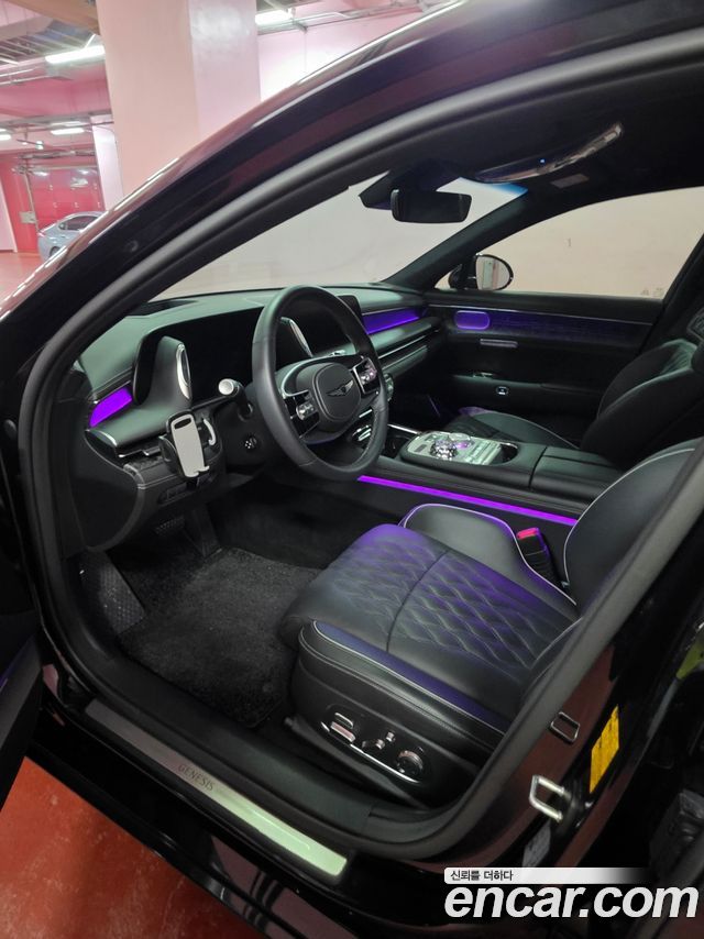 Genesis G90 (RS4) Gasoline 3.5 Turbo e-S/C AWD LWB Black 2023 — фото 10