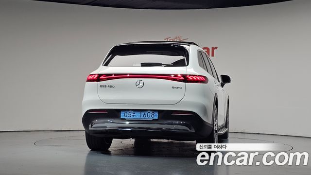 Mercedes-Benz EQS SUV (X296) EQS450 4MATIC Online Edition 2025 — фото 4