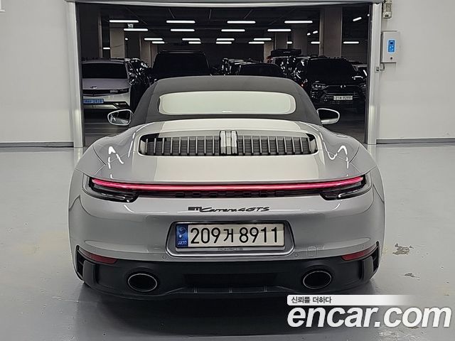 Porsche 911 (992) Carrera 4 GTS Cabriolet 2022 — фото 3