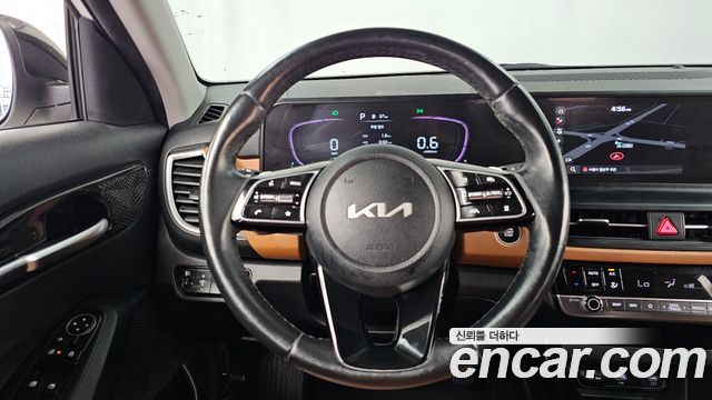 Kia Seltos Gasoline 1.6 Turbo 2WD Signature 2023 — фото 13