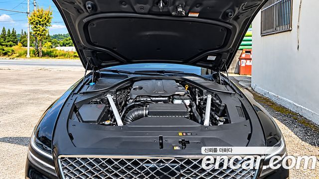 Genesis G80 (RG3) Gasoline 2.5 Turbo AWD Black 2022 — фото 3