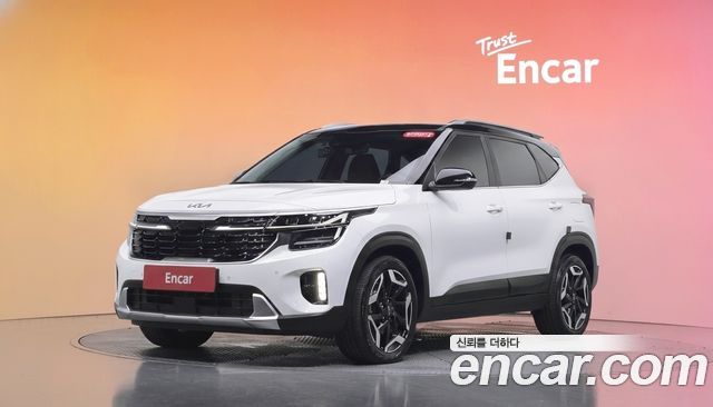 Kia Seltos Gasoline 1.6 Turbo 2WD Signature 2023 — фото 1