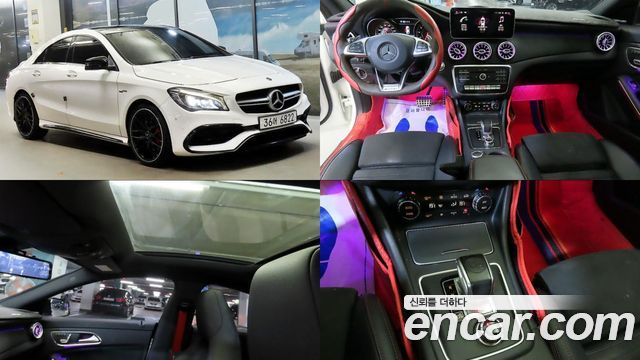 Mercedes-Benz CLA-Class (C117) CLA45 AMG 4MATIC