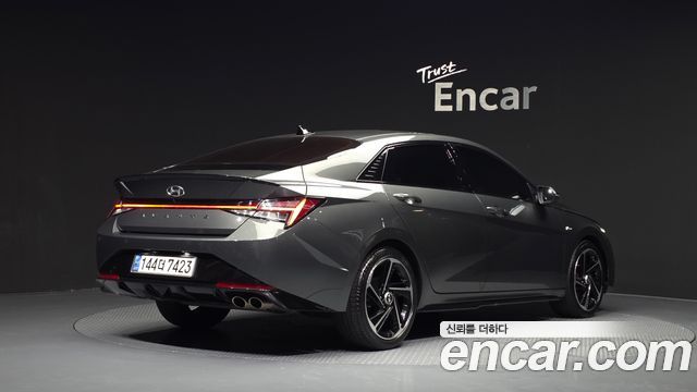 Hyundai Avante (CN7) 1.6 Turbo N Line Sport 2022 — фото 2