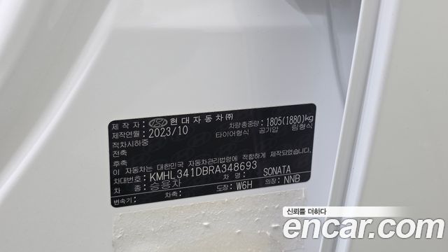 Hyundai Sonata The Edge (DN8) 2.0 LPG(Rent) Business 1 2024 — фото 30