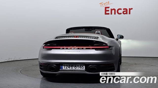 Porsche 911 (992) Carrera 4S Cabriolet 2020 — фото 4