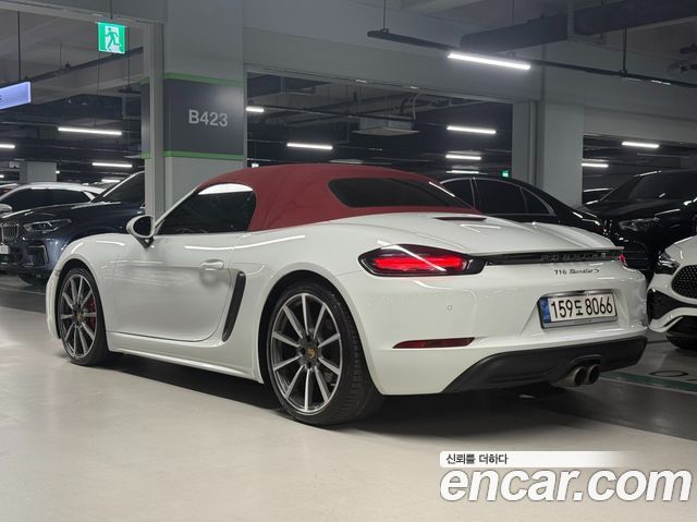 Porsche 718 Boxster S 2.5 2017 — фото 2