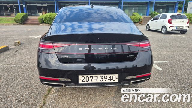 Genesis G90 (RS4) Gasoline 3.5 Turbo AWD Black 2023 — фото 2