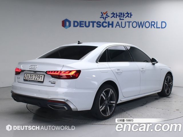 Audi A4 (B9) 40 TDI Quattro Premium 2021 — фото 2