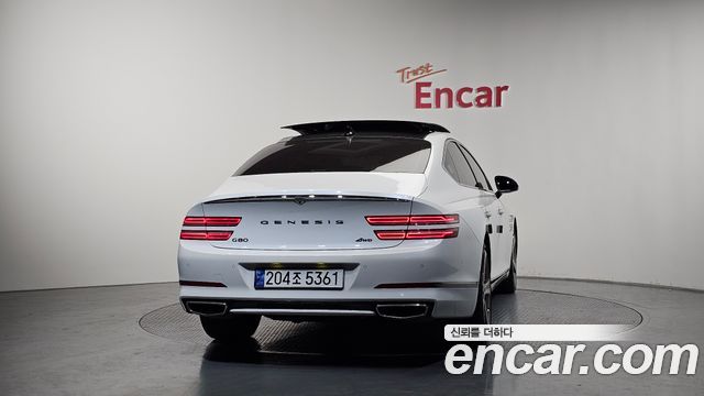 Genesis G80 (RG3) Gasoline 2.5 Turbo AWD 2022 — фото 4