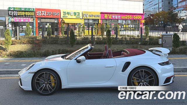 Porsche 911 (992) Turbo S Cabriolet 2021 — фото 4