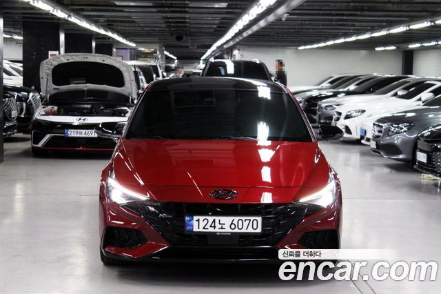 Hyundai Avante (CN7) 1.6 Turbo N Line Inspiration 2021 — фото 2