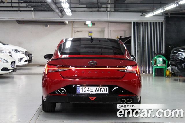 Hyundai Avante (CN7) 1.6 Turbo N Line Inspiration 2021 — фото 5