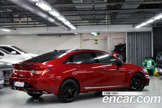 Hyundai Avante (CN7) 1.6 Turbo N Line Inspiration 2021 — фото 6
