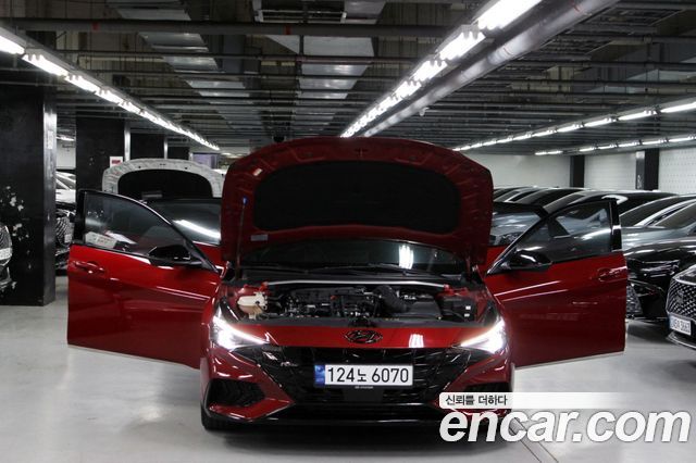 Hyundai Avante (CN7) 1.6 Turbo N Line Inspiration 2021 — фото 22