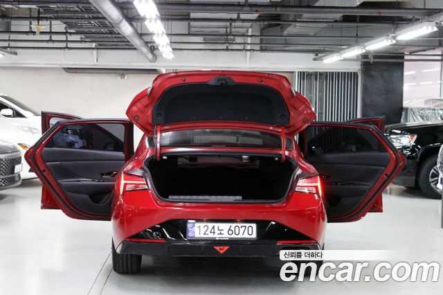 Hyundai Avante (CN7) 1.6 Turbo N Line Inspiration 2021 — фото 23
