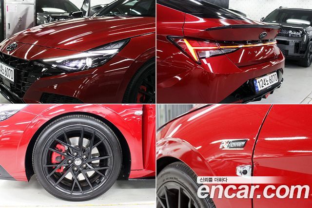 Hyundai Avante (CN7) 1.6 Turbo N Line Inspiration 2021 — фото 24