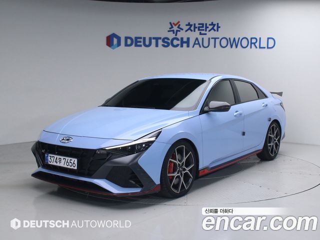 Hyundai Avante (CN7) 2.0 N 2022 — фото 1
