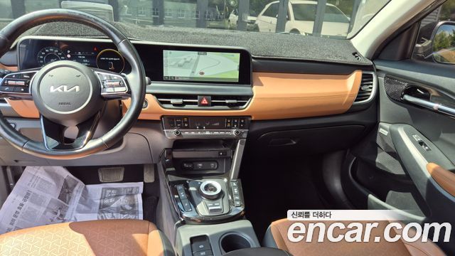 Kia Seltos Gasoline 1.6 Turbo 4WD Gravity 2023 — фото 9