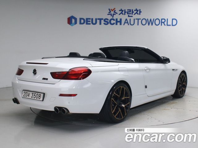 BMW 6 Series (F12) 640i Convertible 2012 — фото 2
