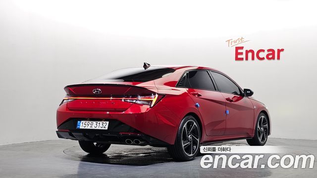 Hyundai Avante (CN7) 1.6 Turbo N Line Inspiration 2021 — фото 2