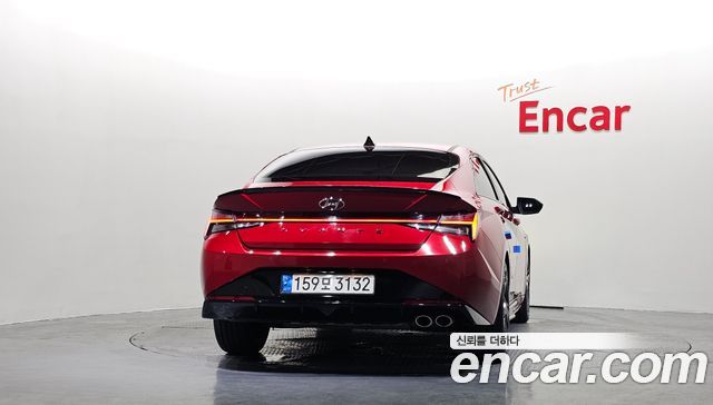 Hyundai Avante (CN7) 1.6 Turbo N Line Inspiration 2021 — фото 4