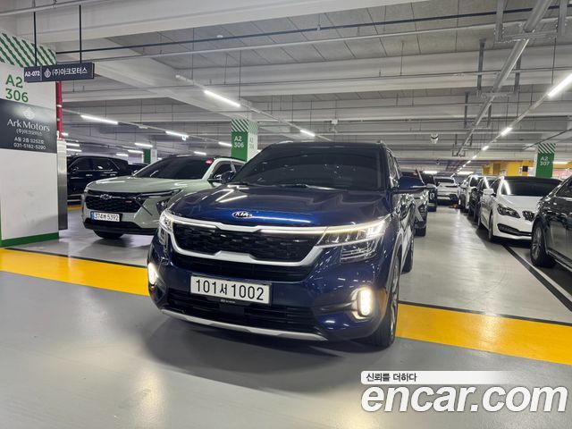 Kia Seltos Gasoline 1.6 Turbo 4WD Noblesse 2020 — фото 1