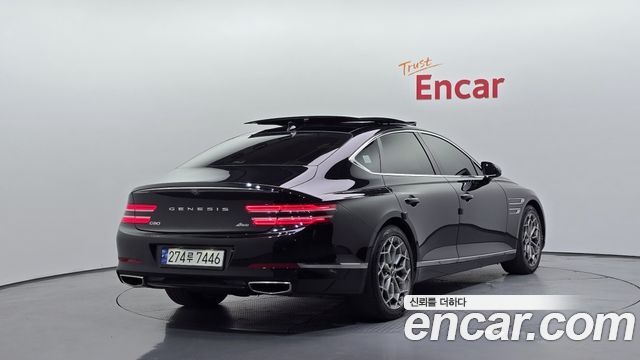Genesis G80 (RG3) Gasoline 2.5 Turbo AWD 2022 — фото 2