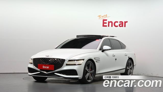 Genesis G80 (RG3) Gasoline 3.5 Turbo AWD 2022 — фото 1